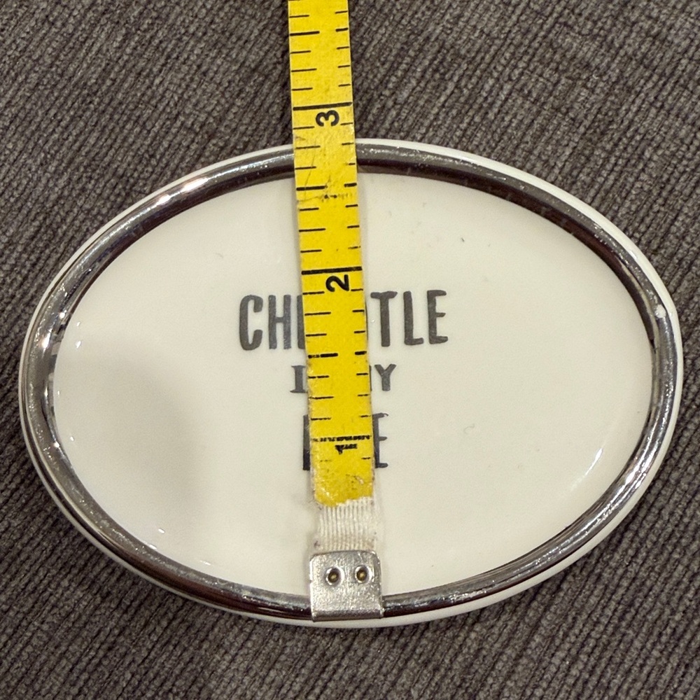 Chipotle Is My Life Ceramic Ring/Trinket Dish - NEVER USED! home decor jewelery - Picture 7 of 7